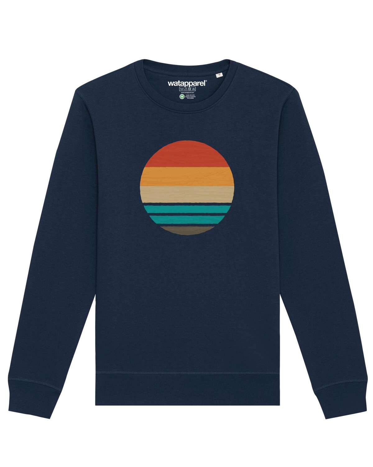 Свитшот Retro Sunset Ocean