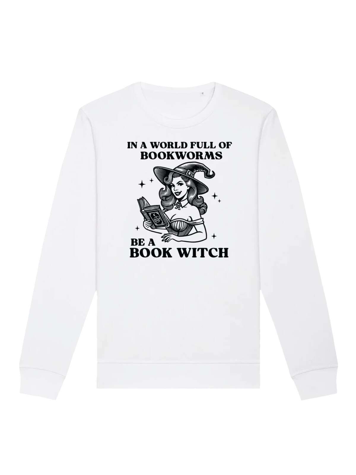 Свитшот Halloween Witch Be A Book Witch