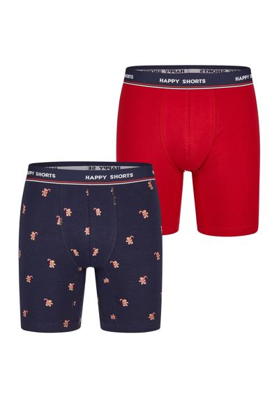 Длинные шорты в стиле ретро XMAS Boxer Briefs