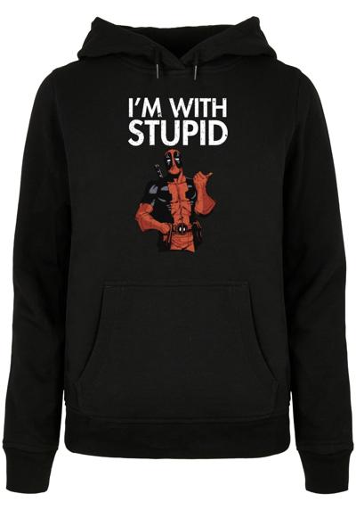 Свитшот Deadpool - I Am With Stupid