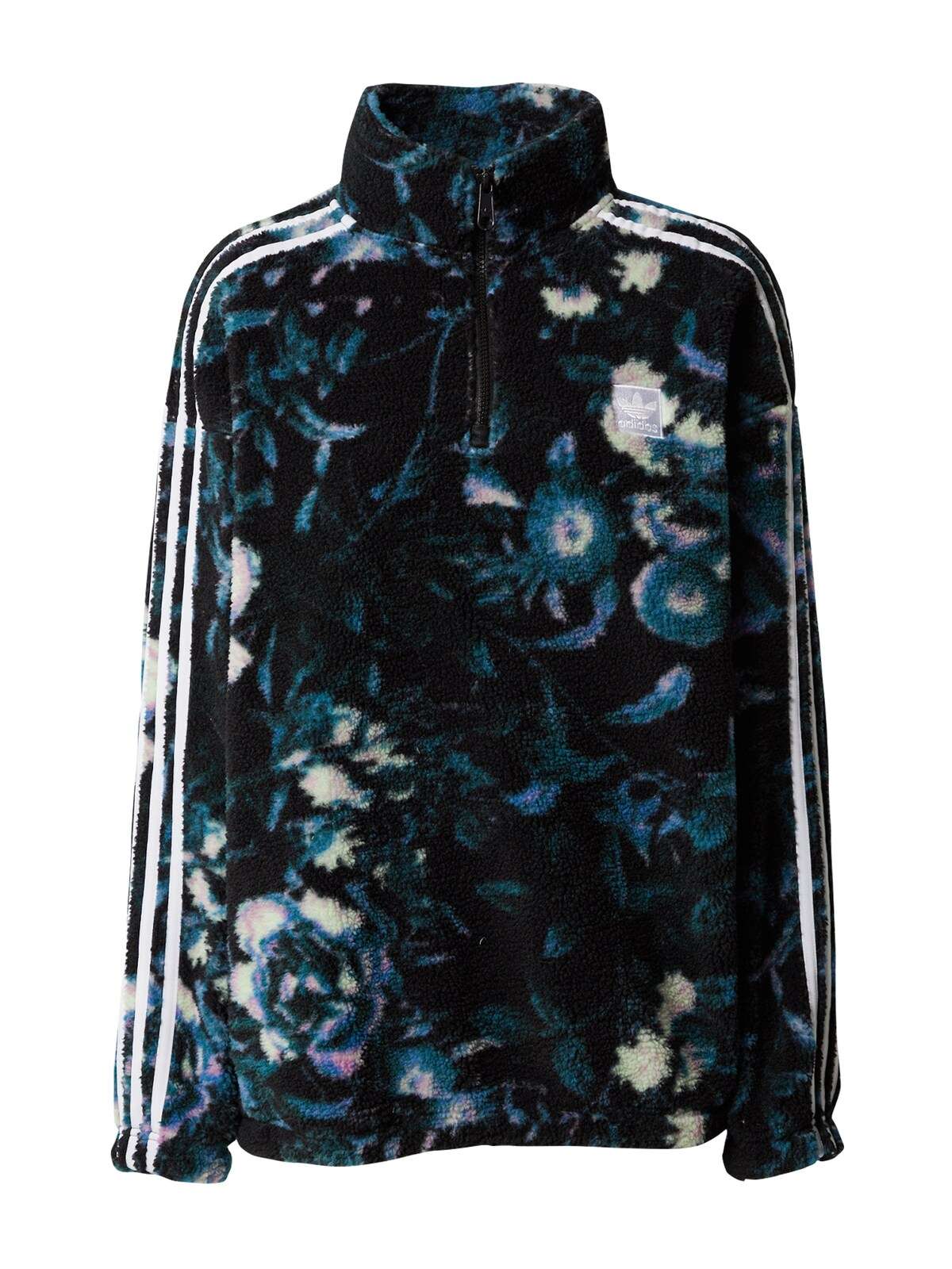 Пуловер Allover Print Flower Fleece