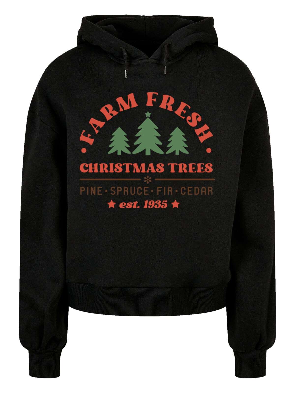 Свитшот Christmas Trees Collegiate Warm and Cozy