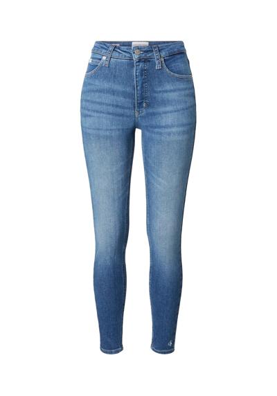 Узкие джинсы HIGH RISE SUPER SKINNY ANKLE