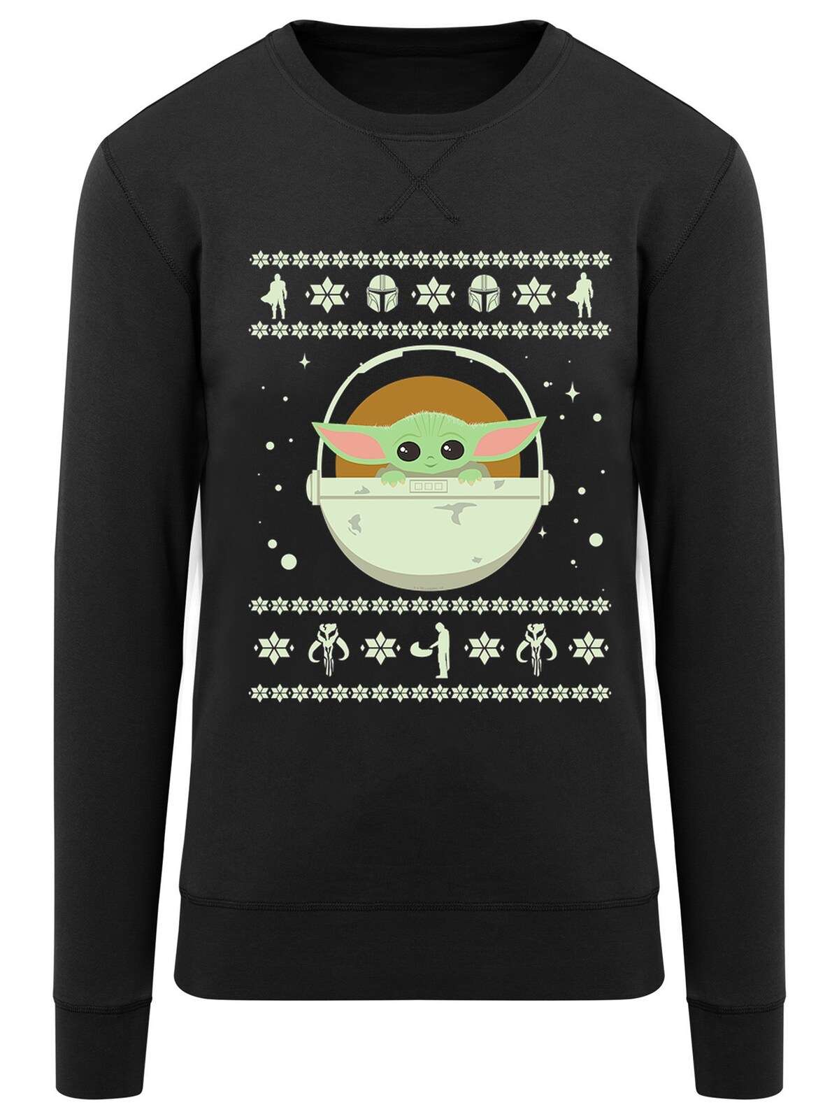 Свитшот Star Wars The Mandalorian Baby Yoda Christmas