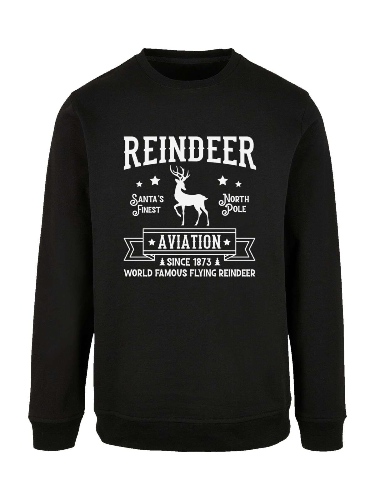 Свитшот Reindeer Aviation Retro Christmas Sign