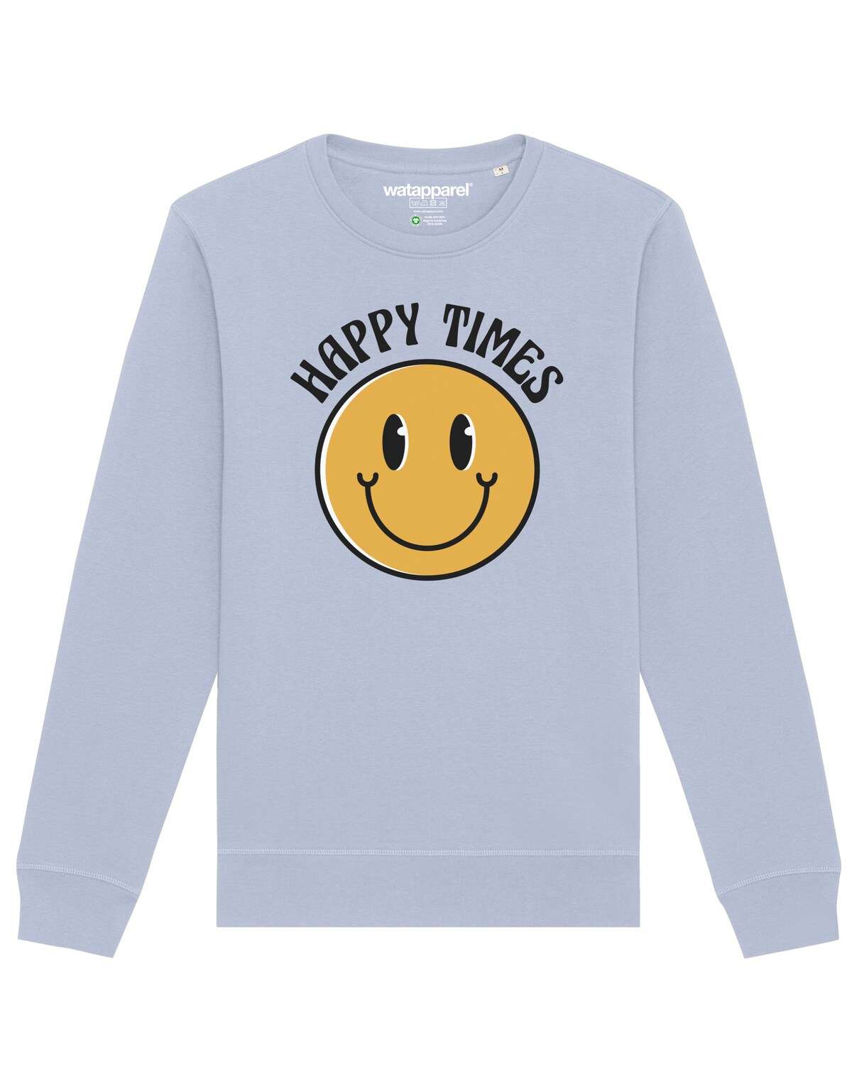 Свитшот Happy times smiley emoji