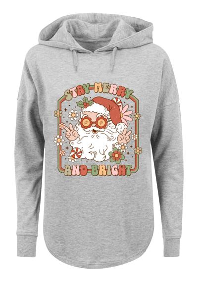 Свитшот Stay Merry And Bright Hippie Santa