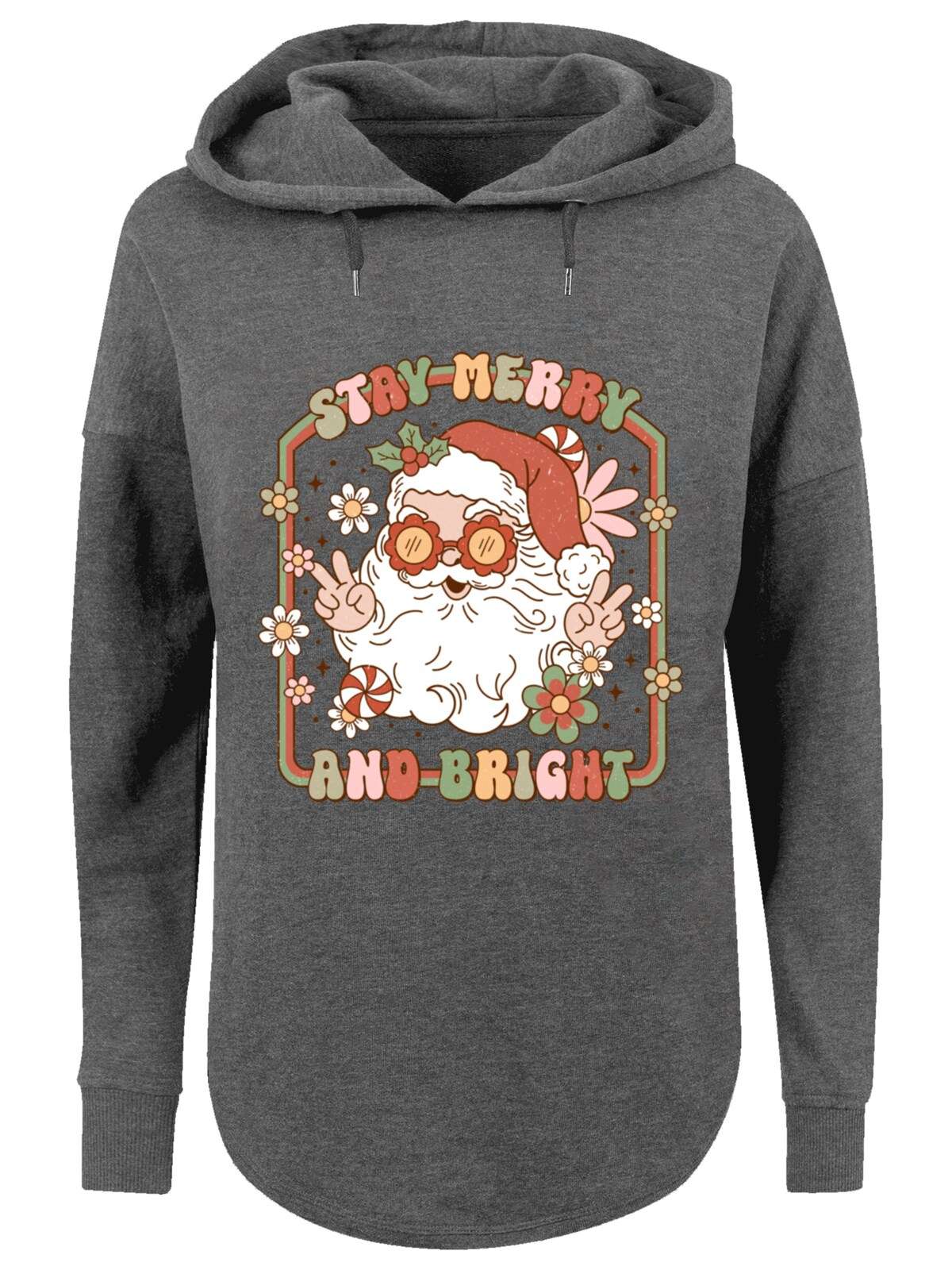 Свитшот Stay Merry And Bright Hippie Santa