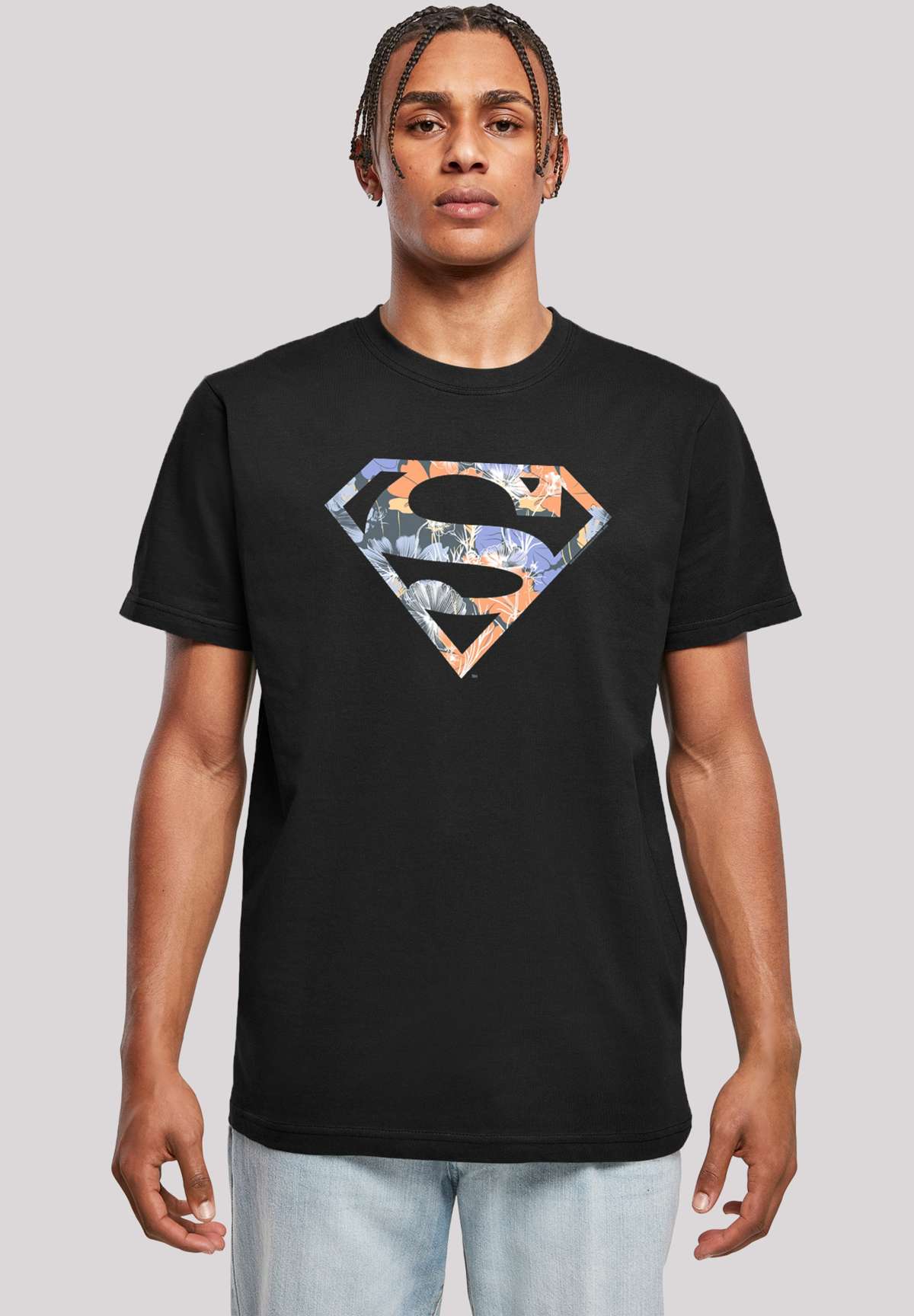 футболка»T-Shirt DC Comics Superman Floral Logo Superheld«