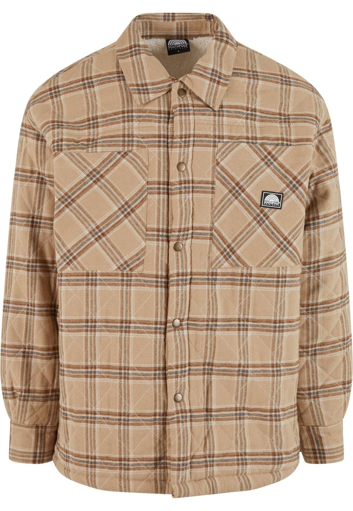 Рубашка с длинным рукавом»Herren  Flannel Quitted Shirt Jacket«