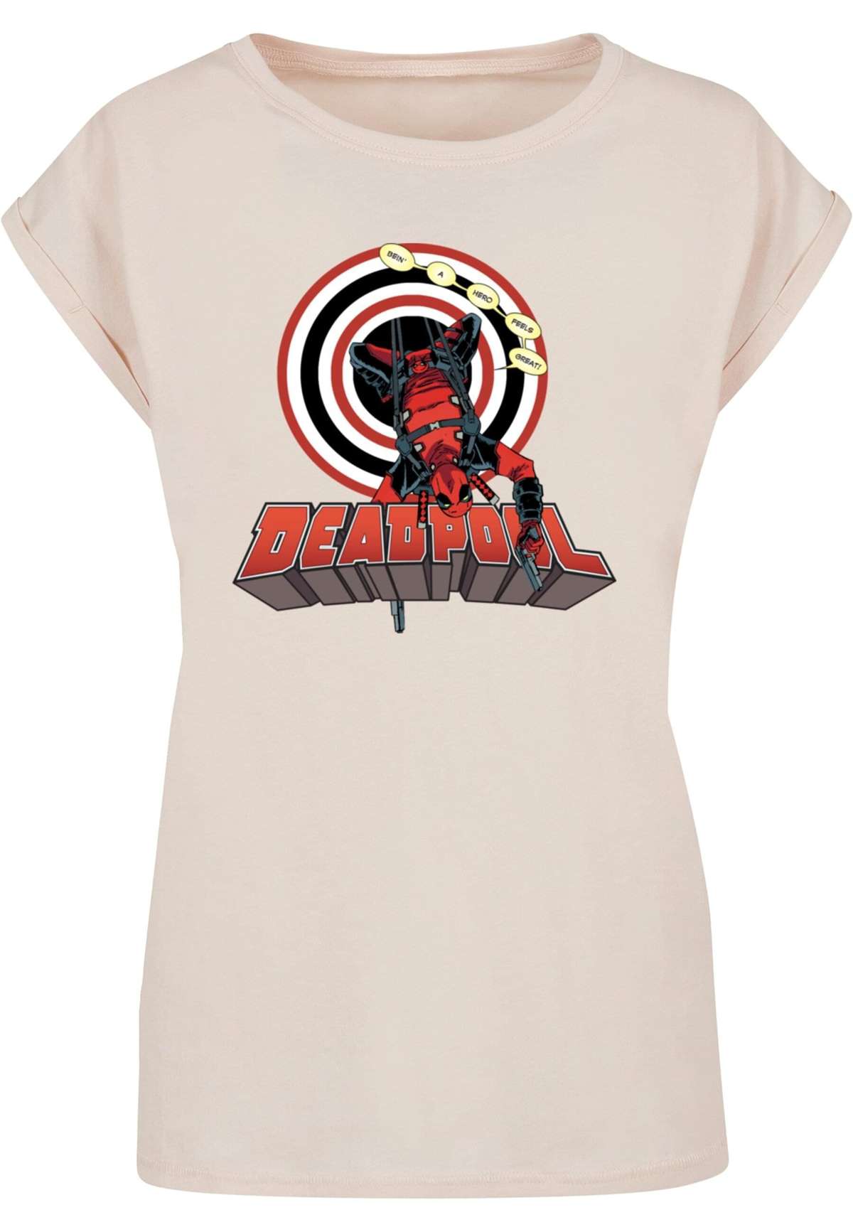 футболка »Damen Ladies Deadpool - Upside Down T-Shirt«