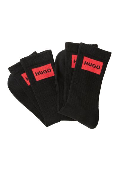 Носки для отдыха, (упаковка, 2 пары, 2 шт), контрастных цветов HUGO...
