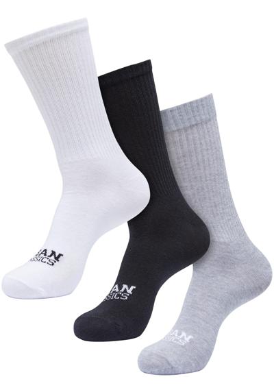 Базовые носки Urban Classics Unisex Simple Flat Knit Socks 3-Pack