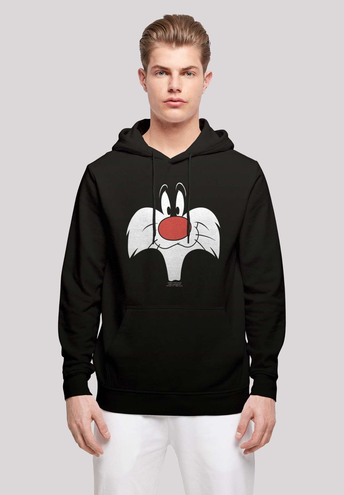 Толстовка с капюшоном»Looney Tunes Sylvester Big Face«