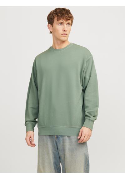 Толстовка с ребристыми манжетами JJECHARGE FADED SWEAT CREW NECK NOOS