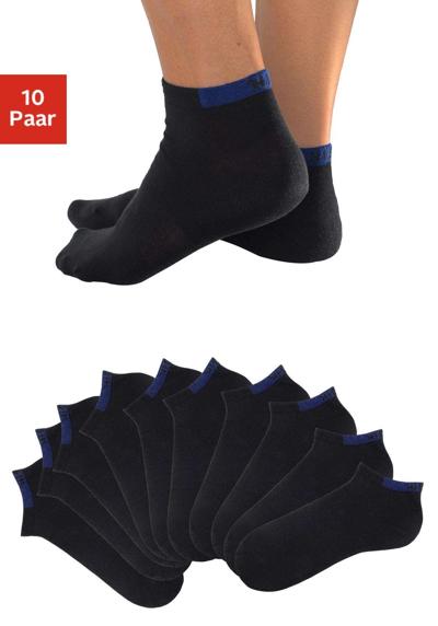 Носки-кроссовки, (упаковка, 10 пар), с усиленными стрессовыми зонами