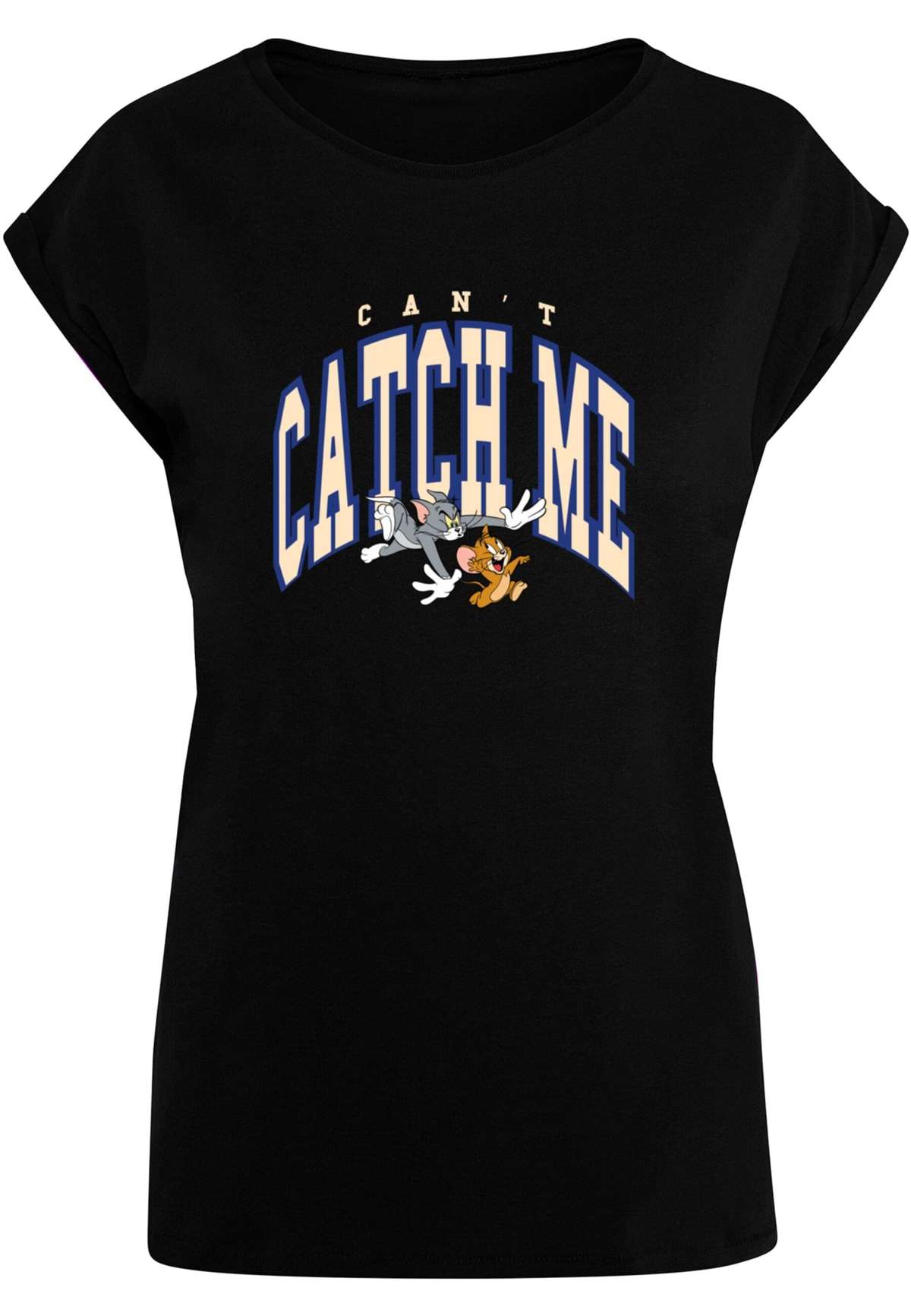 футболка »Damen Ladies Tom and Jerry - Can`t Catch T-Shirt«