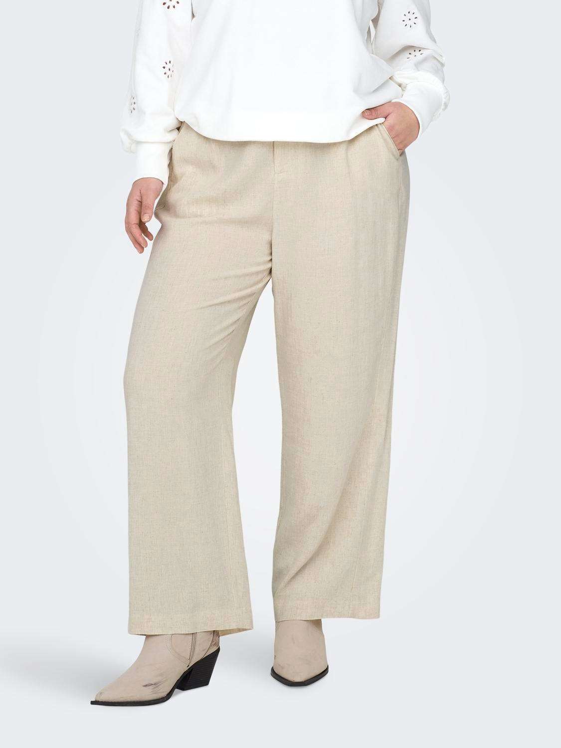 Костюмные брюки »CARAGNES MW LINEN BL MEL PANT TLR«