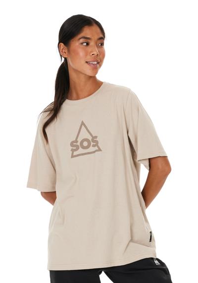 Функциональная рубашка с модным логотипом бренда спереди.