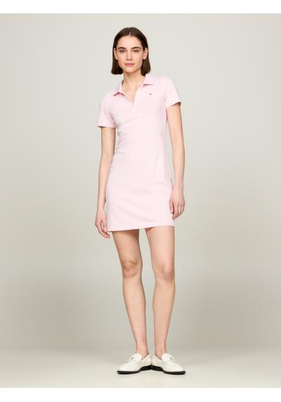 Платье-поло с изысканной вышивкой логотипа Tommy Hilfiger... »1985 SLIM PIQUE POLO DRESS SS«