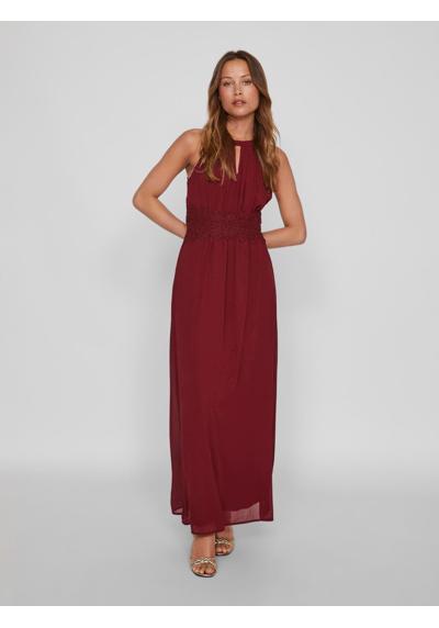 платье макси VIMILINA HALTERNECK MAXI DRESS - NOOS