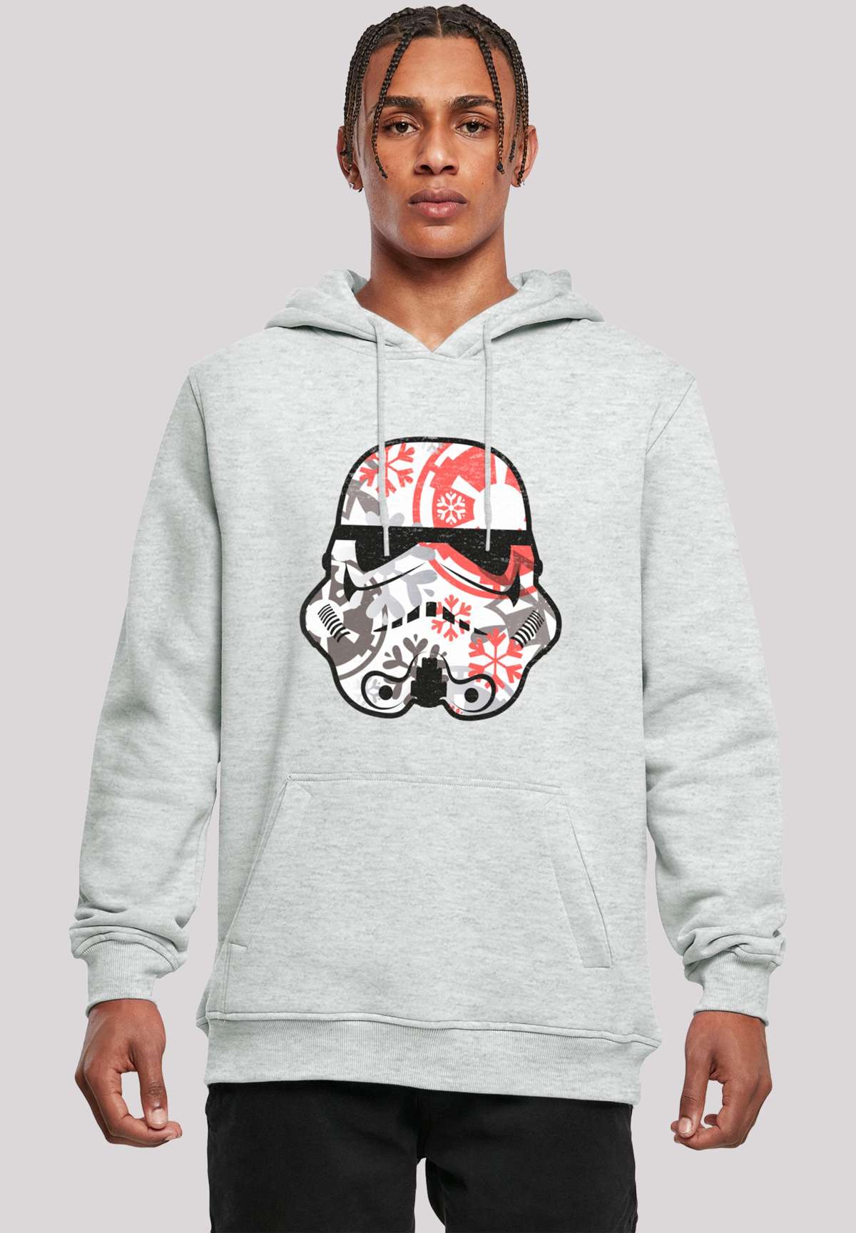 Толстовка с капюшоном Star Wars Trooper Head Snoflakes