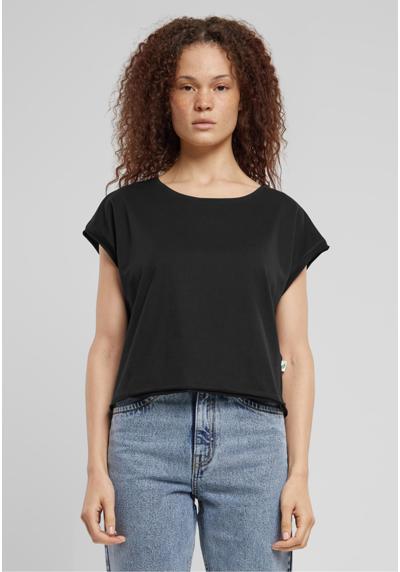 футболка »Urban Classics Damen Ladies Organic Open Edge Tee«