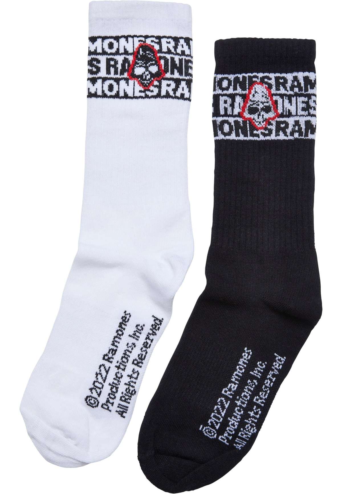 Базовые носки Accessoires Ramones Skull Socks 2-Pack