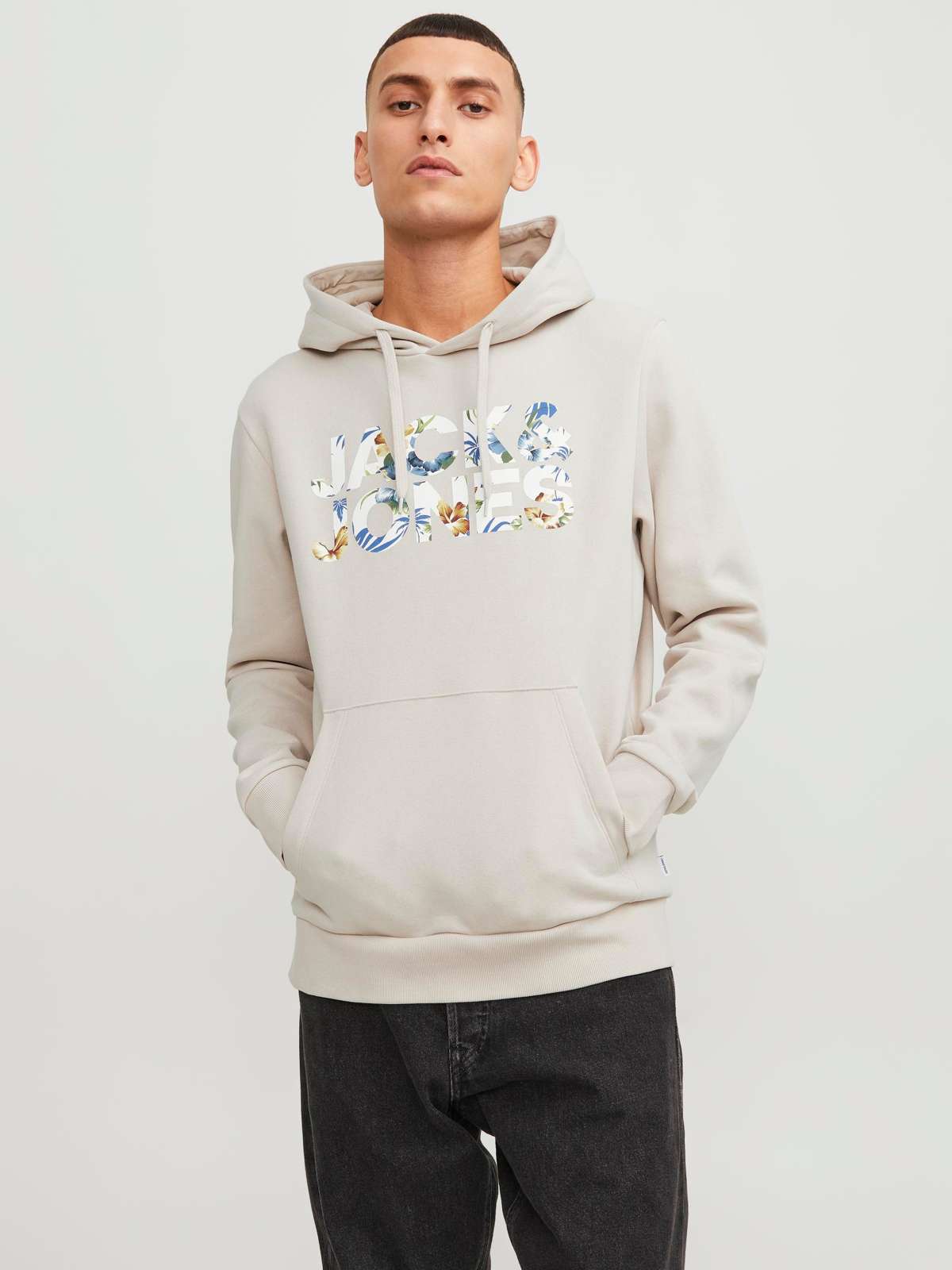 Толстовка с капюшоном JJEJEFF CORP LOGO SWEAT HOOD LN