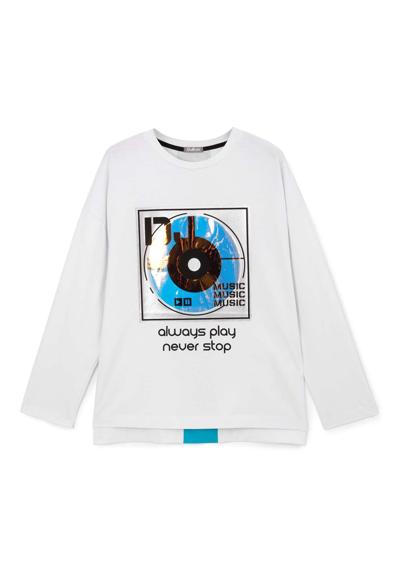 Рубашка с длинными 7150294093 купить Gulliver, LeCatalog.RU доставкой рукавами с контрастного артикул одежды в по магазине цвета