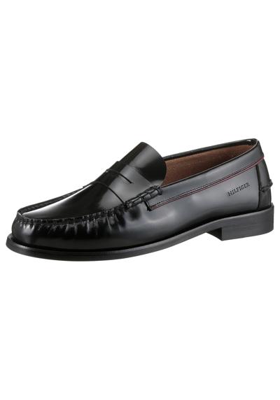 тапочка CLASSIC HILFIGER LEATHER LOAFER