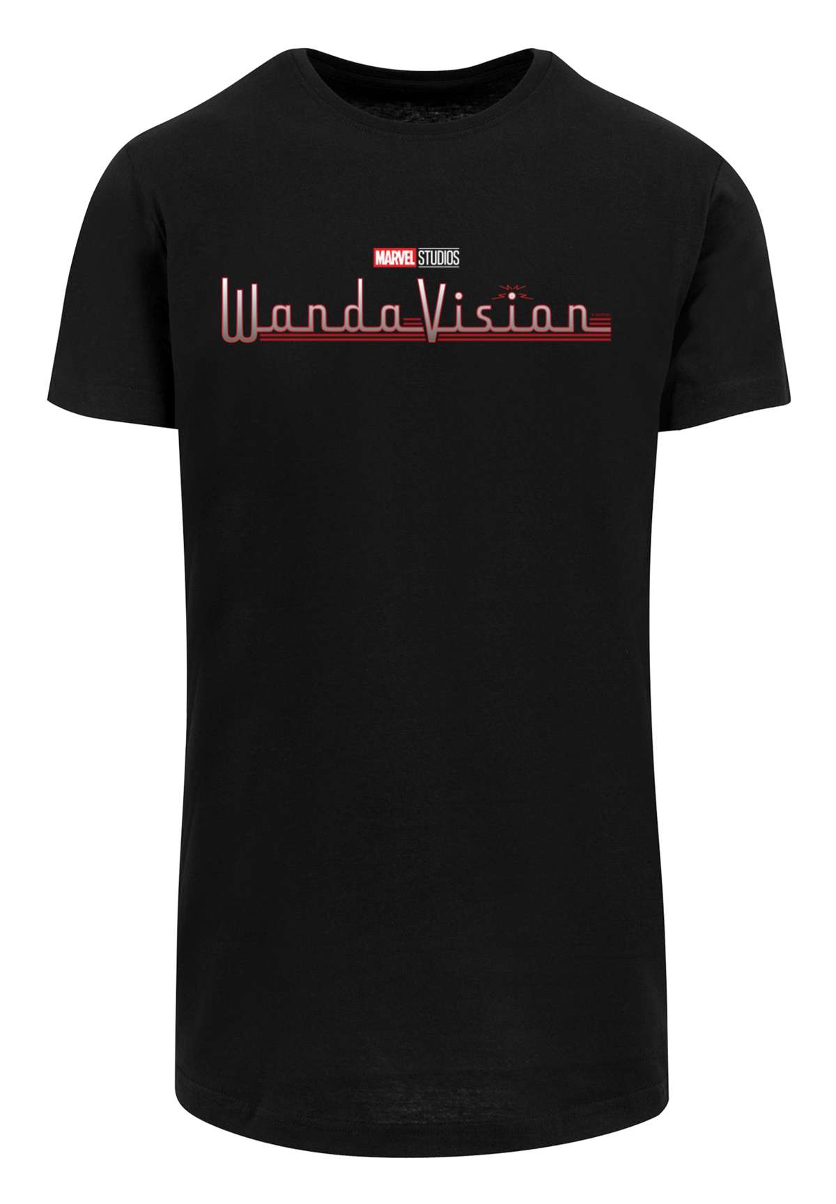 Рубашка с коротким рукавом»Herren Marvel WandaVision Logo with Shaped Long Tee«