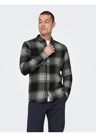 Рубашка в клетку GUDMUND LS CHECKED SHIRT