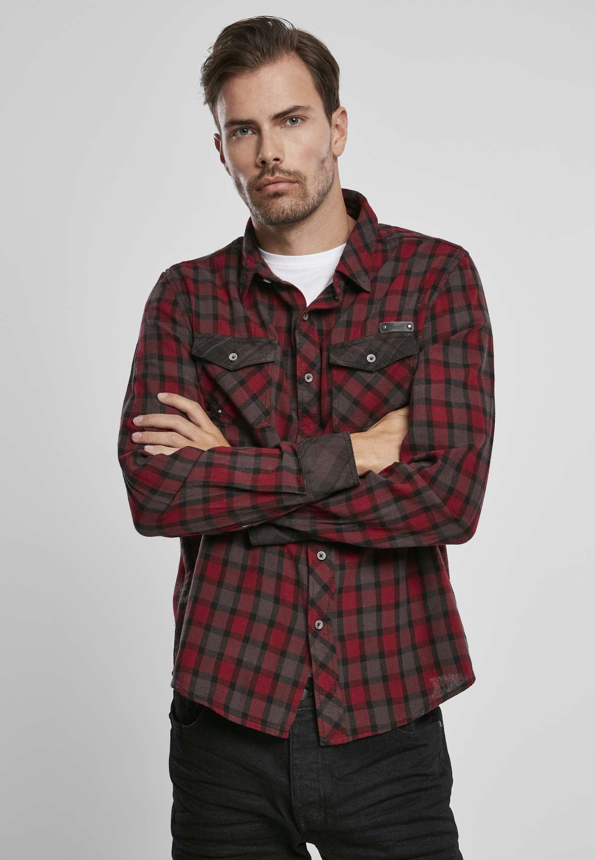 Рубашка с длинным рукавом»Herren Duncan Checked Shirt«