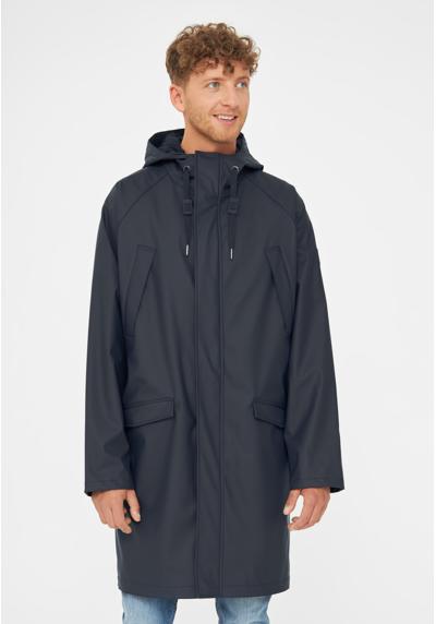 Куртка от дождя и грязи, без ПВХ и ПФУ, водоотталкивающая, ветронепроницаемая, с капюшоном.