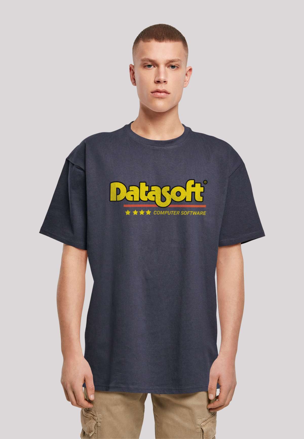 футболка»DATASOFT Logo yellow Retro Gaming SEVENSQUARED«