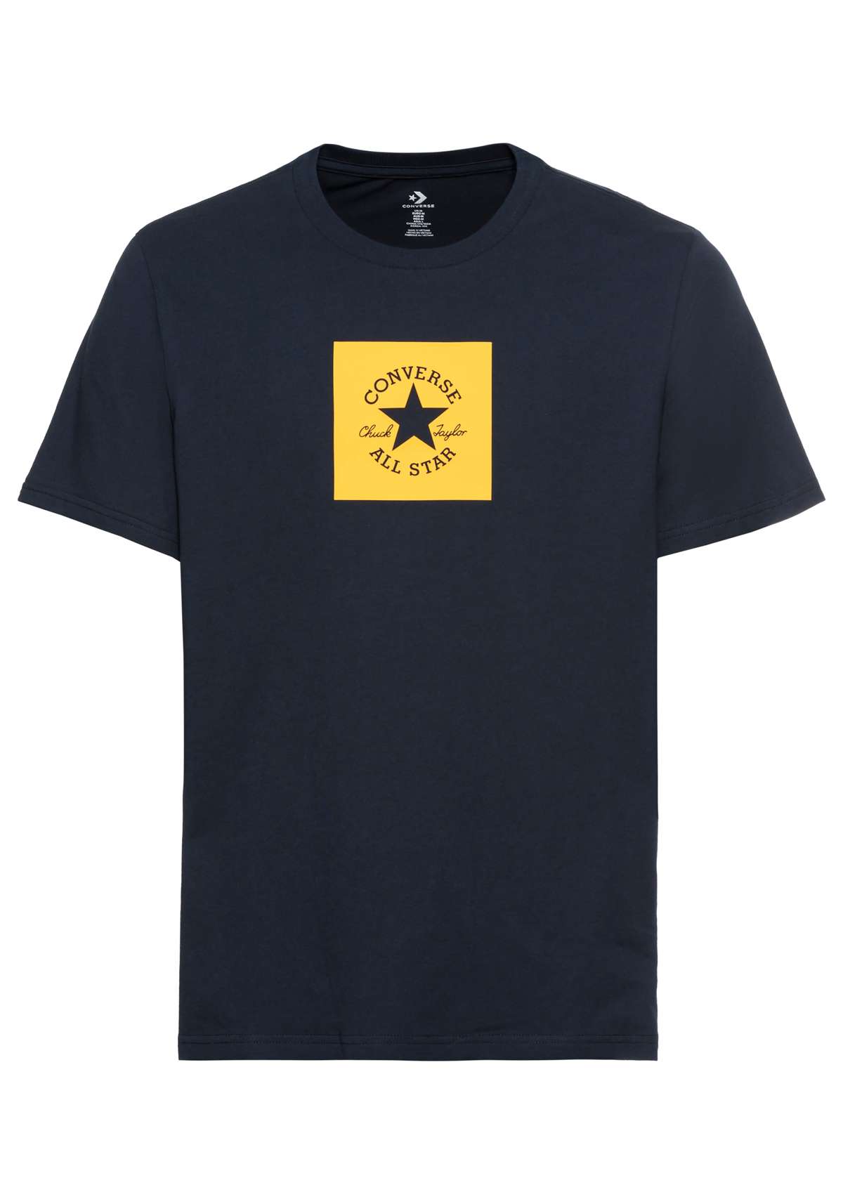 футболка CHUCK TAYLOR PATCH TEE - OBSIDIAN