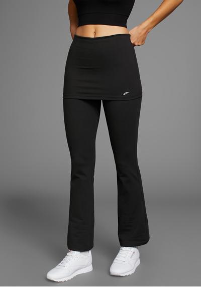 Джазовые брюки с прикрепленной юбкой Jersey Leggings