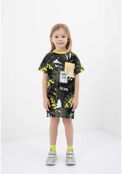 Платье из джерси, с тонкой сеткой Gulliver, артикул 6164375293 купить в  магазине одежды LeCatalog.RU с доставкой по