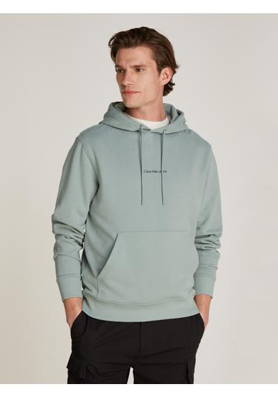 Толстовка с капюшоном и надписью-логотипом GRID MONOGRAM HOODIE