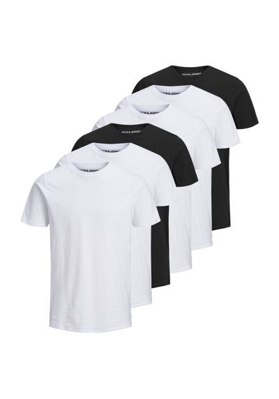 футболка T-Shirt JJEORGANIC BASIC TEE O-NECK 3PK 6er Pack