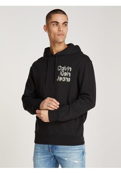 Толстовка с капюшоном и надписью-логотипом STACKED EUPHORIC LOGO HOODIE