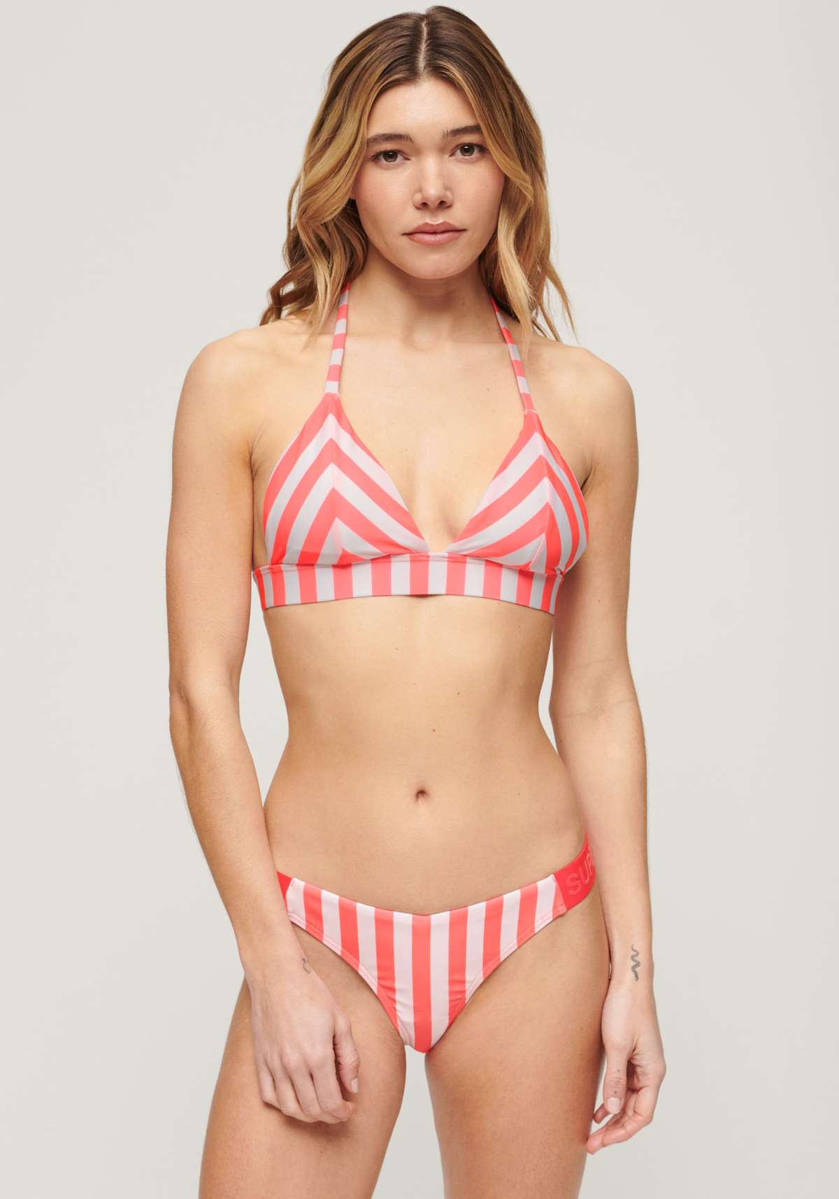 Треугольный лиф бикини »STRIPE TRIANGLE BIKINI TOP«