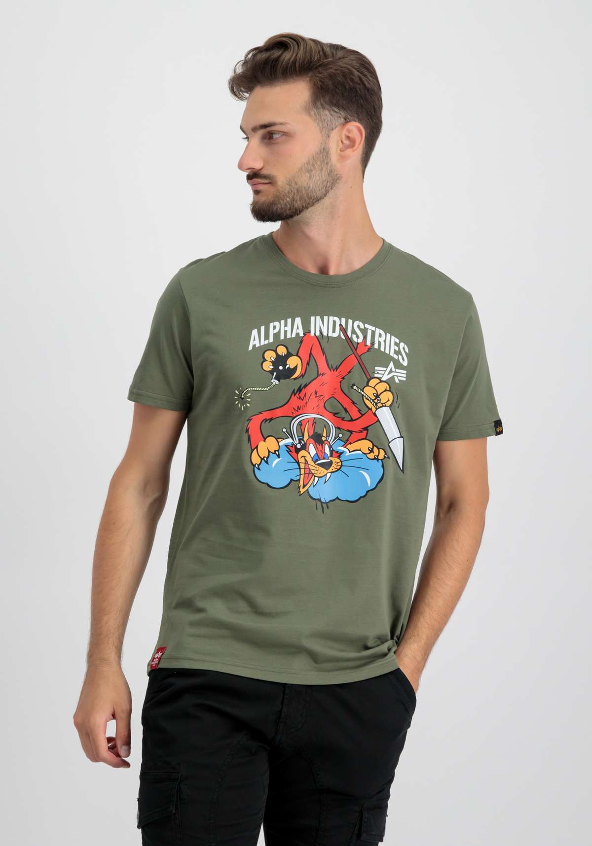 футболка»Men - T-Shirts Fighter Squadron T«