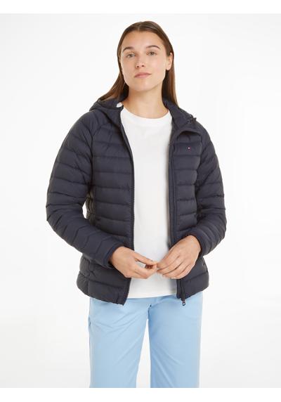 Стеганая куртка с капюшоном и легкой набивкой SPORTY LW DOWN JACKET