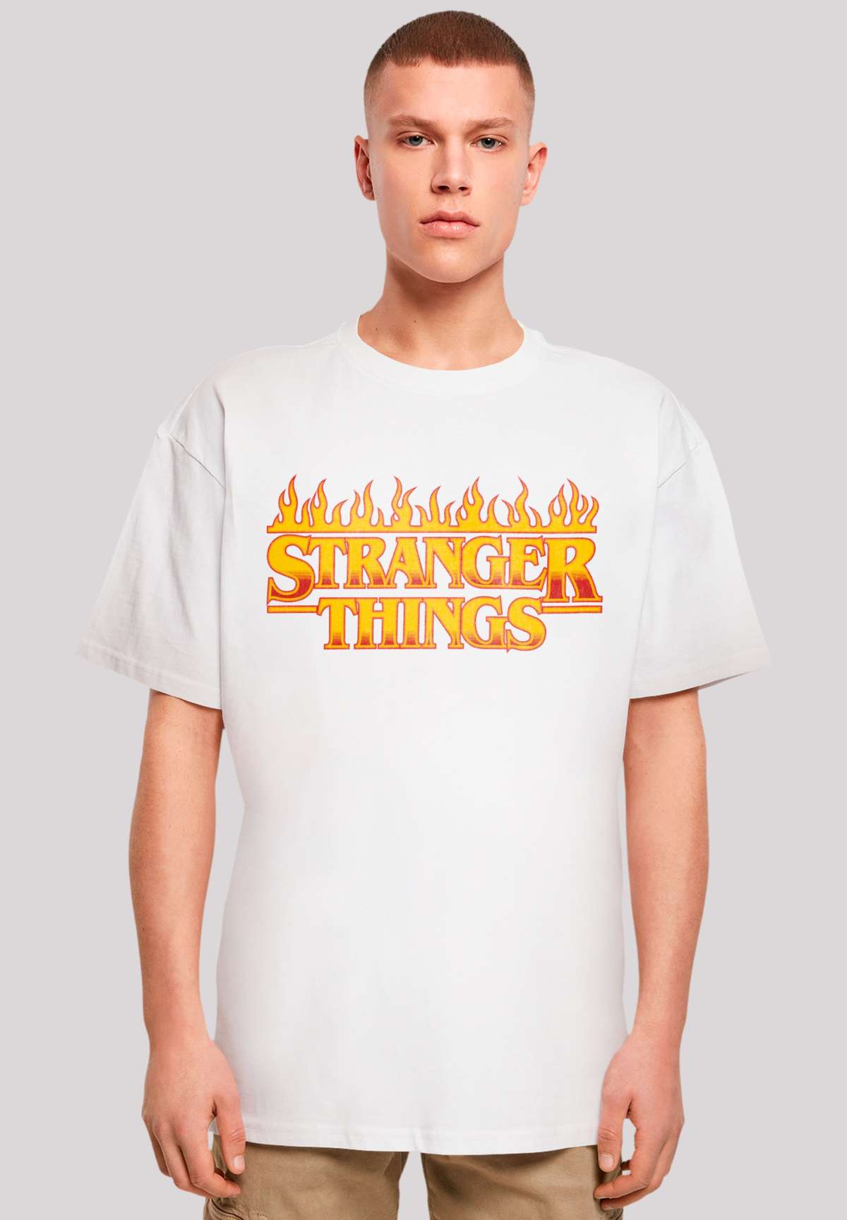 футболка Stranger Things Fire Logo