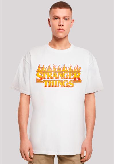 футболка Stranger Things Fire Logo