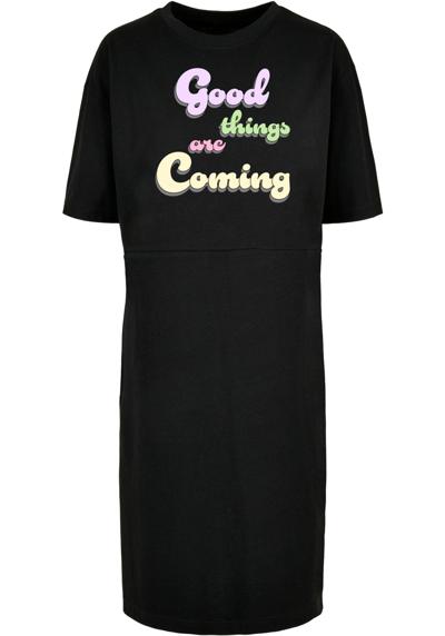 Платье-рубашка Damen Ladies Good Things Oversized Slit Tee Dress