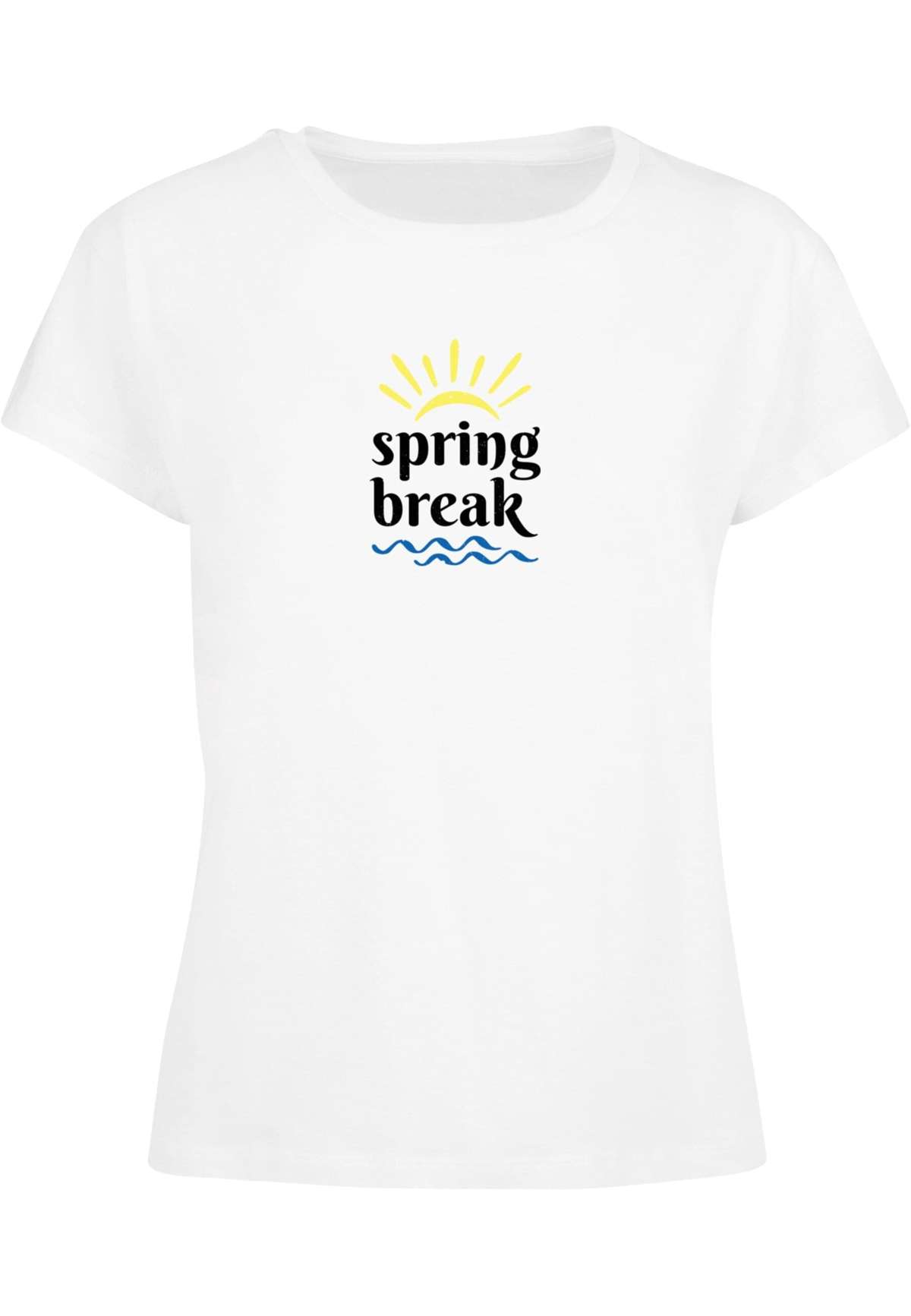 футболка »Damen Ladies Pretty Spring break - Box Tee«