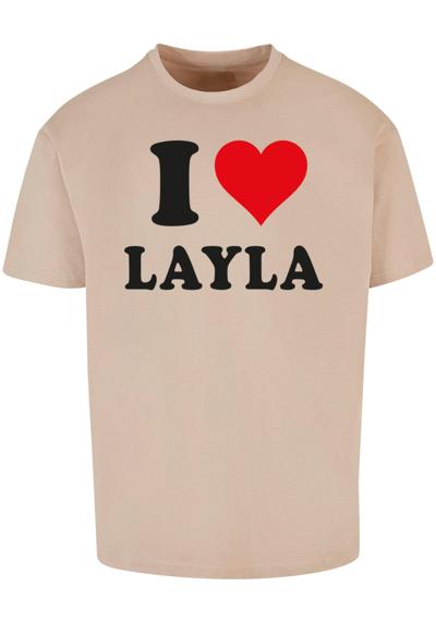 футболка Herren I Love Layla Oversize Tee